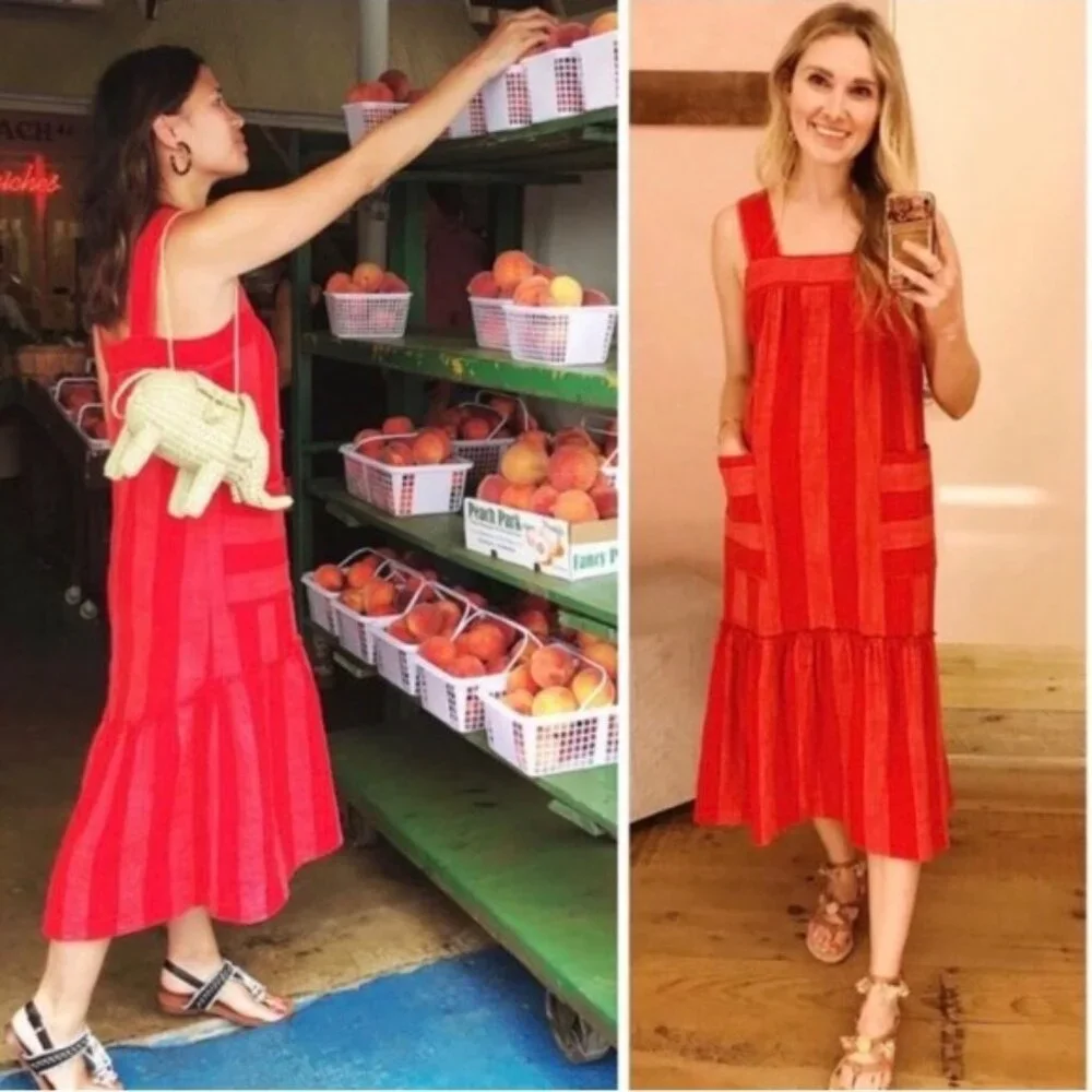 Anthropologie Maeve Midi Dress - Picture 2 of 13